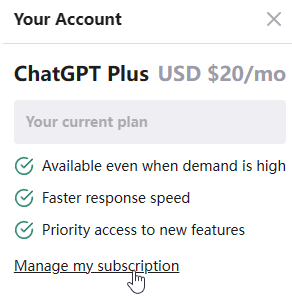 ChatGPT Plus续费及取消订阅的注意事项