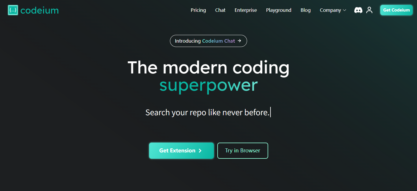 Codeium-免费AI编程助手